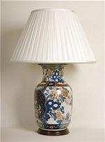 ALEXANDERS 35CM IMARI CHRYSANTHEMUM BASKET LAMP